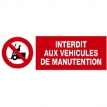 Panneau d'interdiction